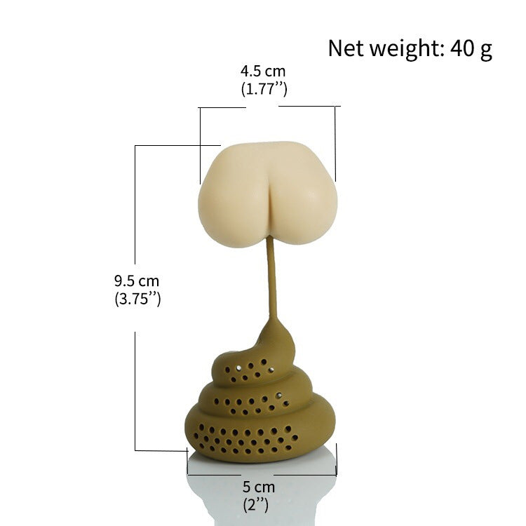 Poop Tea Infuser - The Ultimate Conversation Starter