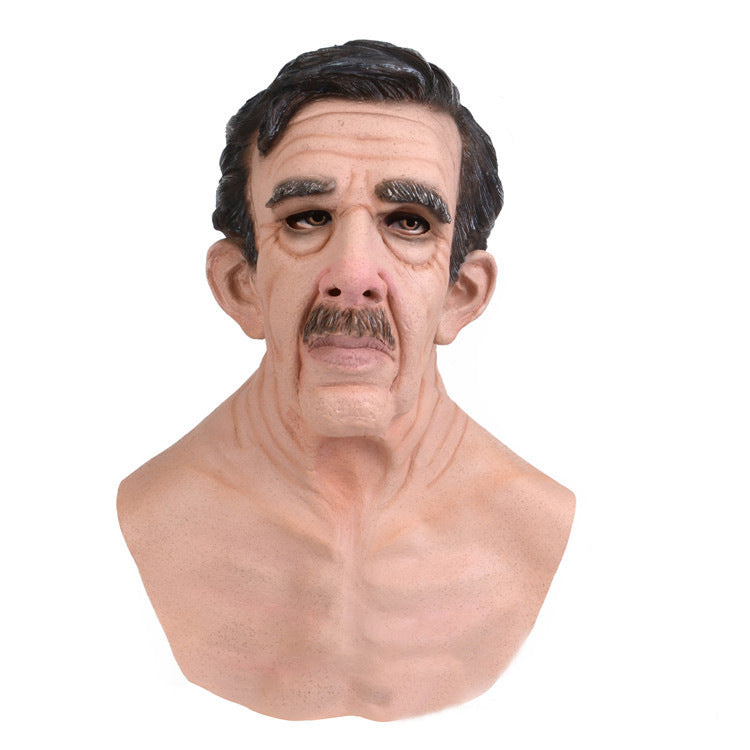 Latex Full-Head Character Mask — Instant Alter Ego