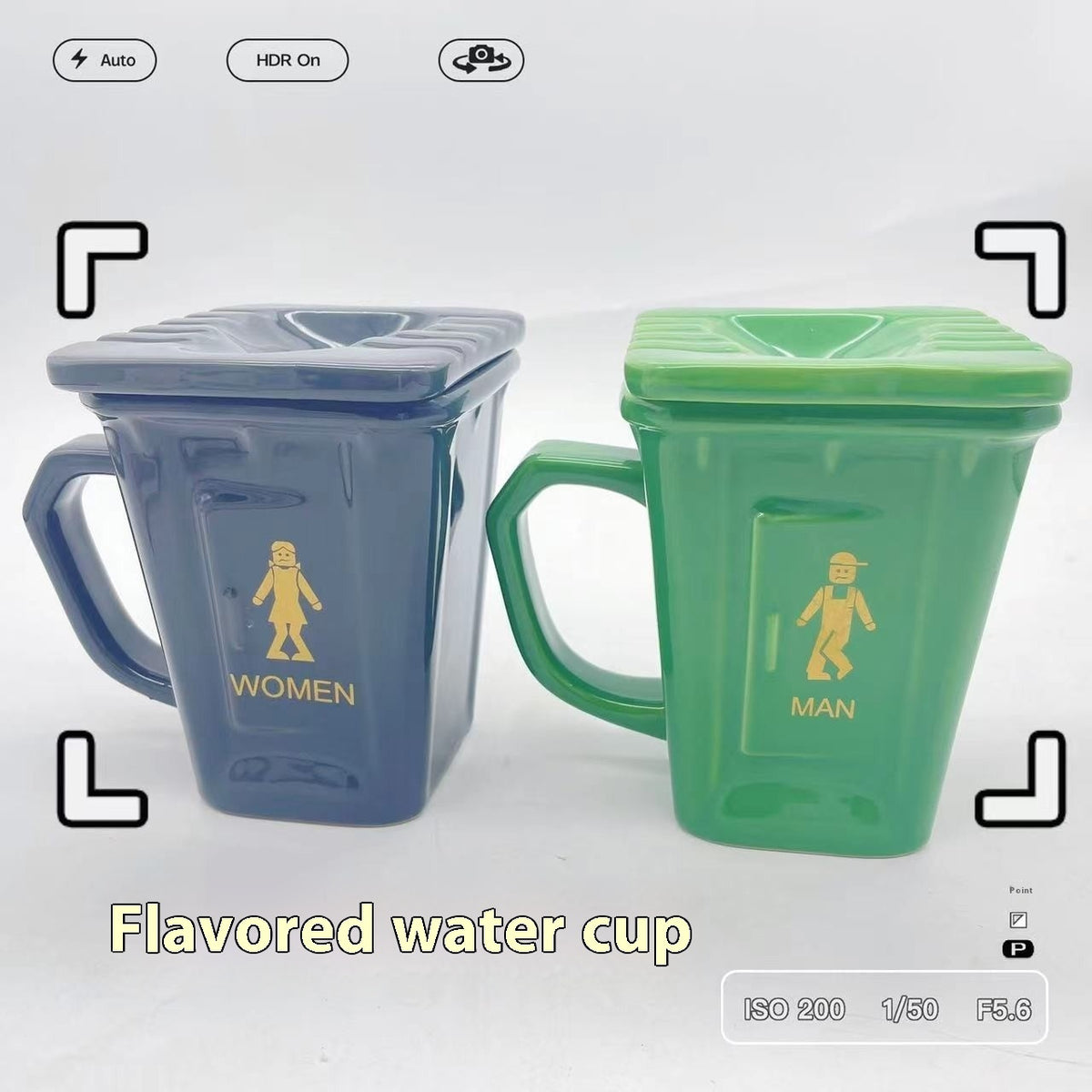Squatting Toilet Mug - Ceramic Conversation Starter