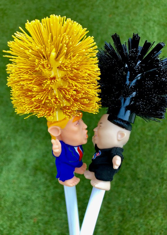 Trump Toilet Brush - Political Satire Gag Gift