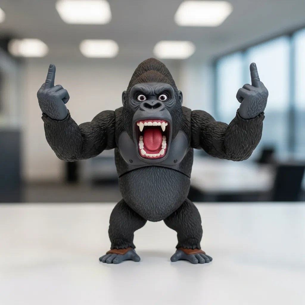 Office Desk Surface Panel Animal Statue Ornaments