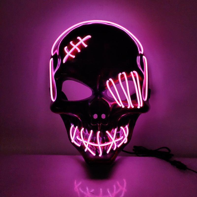 The Glowing One-Eyed Pirate — LED Halloween Mask That Owns the Room