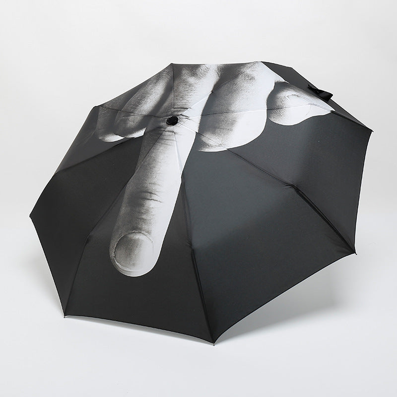 The Umbrella That Talks Back to the Rain