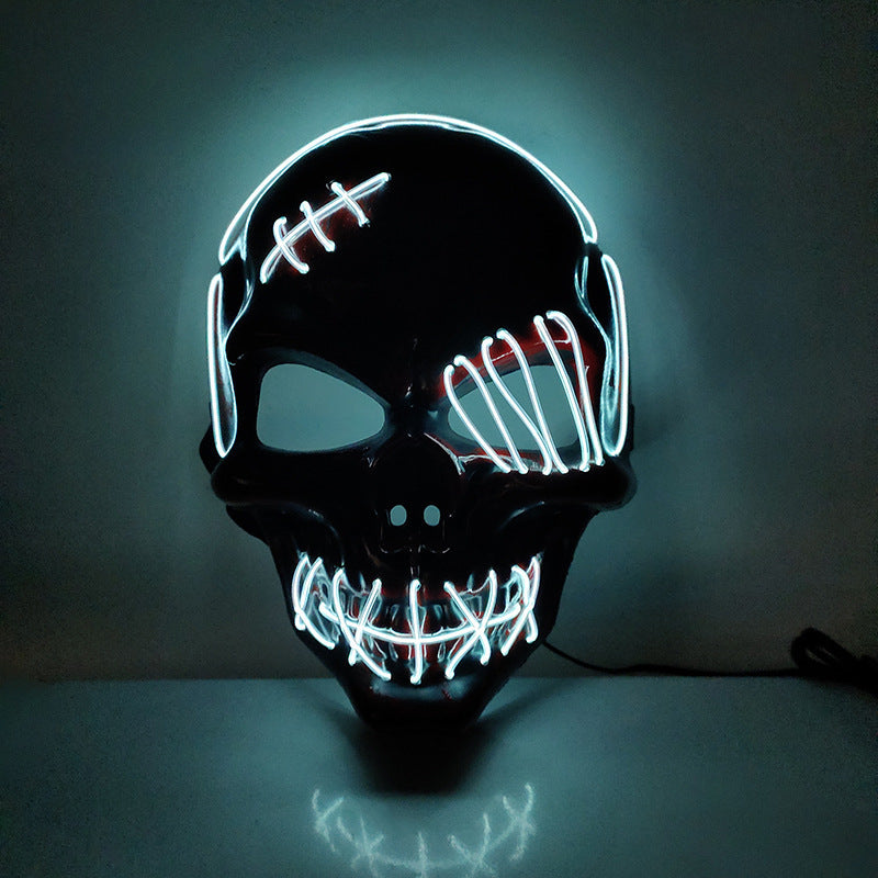 The Glowing One-Eyed Pirate — LED Halloween Mask That Owns the Room