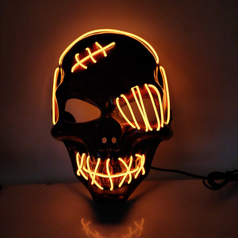 The Glowing One-Eyed Pirate — LED Halloween Mask That Owns the Room