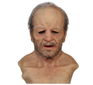 Latex Full-Head Character Mask — Instant Alter Ego