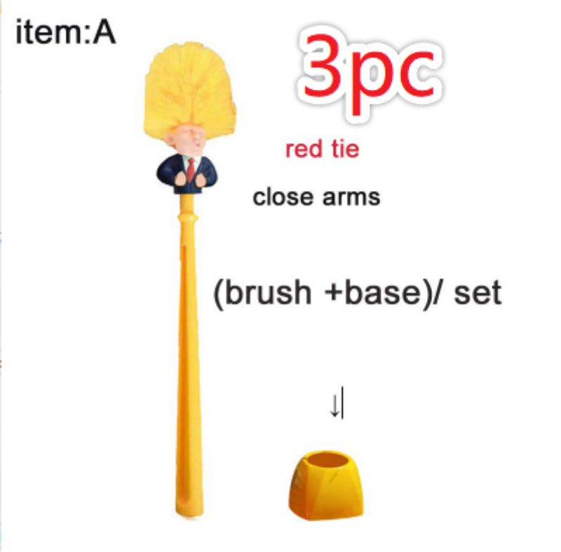 Trump Toilet Brush - Political Satire Gag Gift